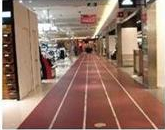PVC商场走道地板