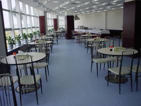 餐厅地板工程案例-中集集团坪山餐厅